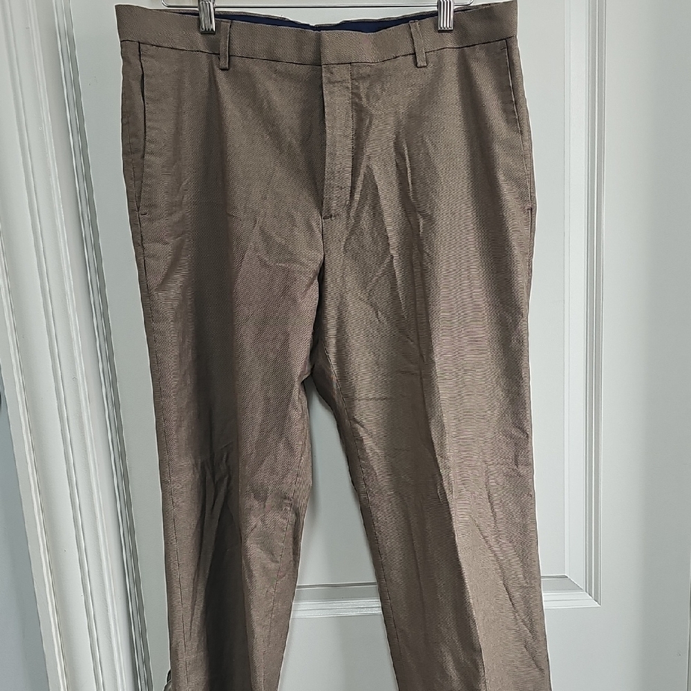 Banana Republic Tan Chinos Straight-Leg Cotton